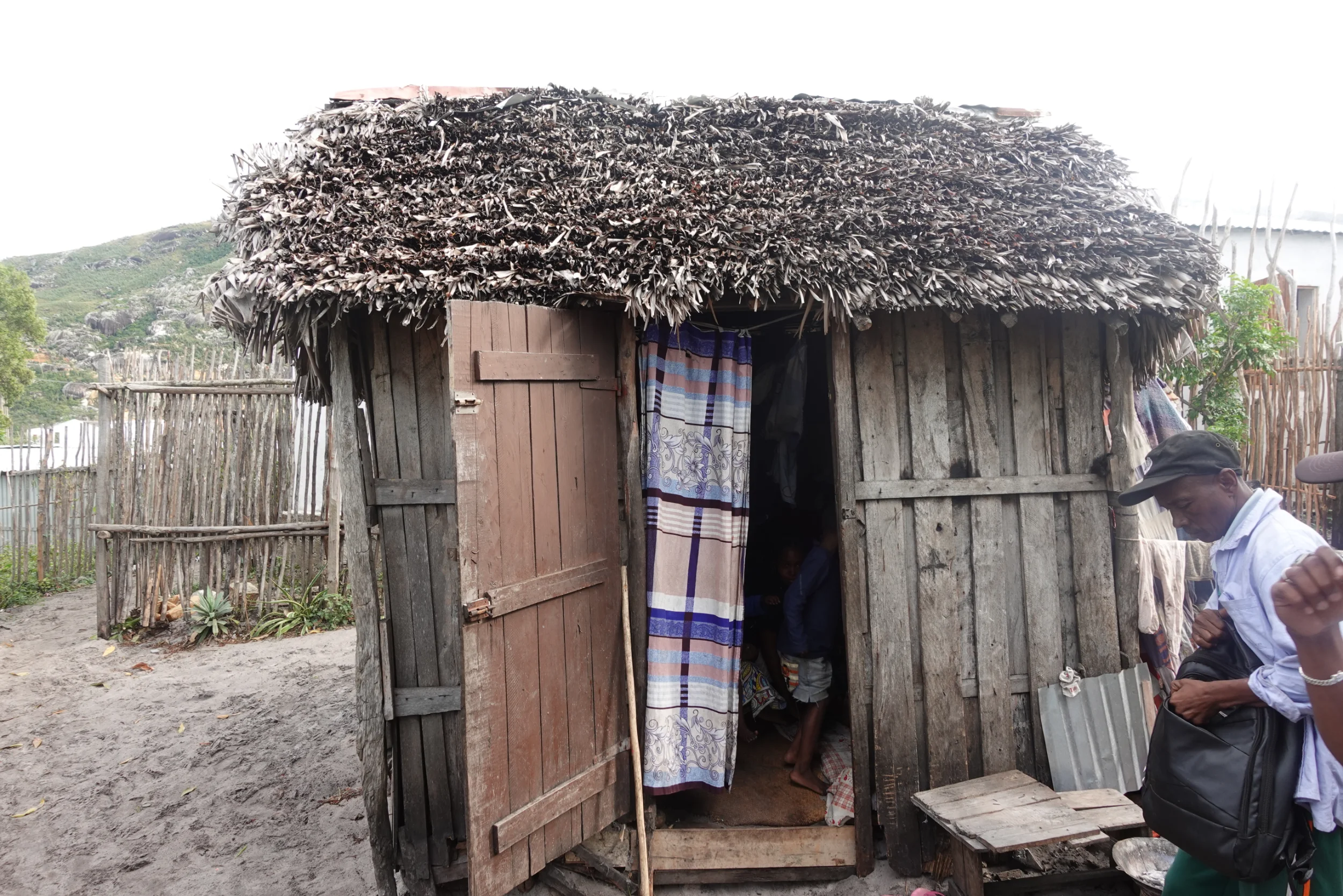 One of the many houses of the parents